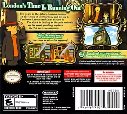 Image n° 2 - boxback : Professor Layton and the Unwound Future